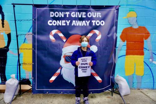 Don't Give Our Coney Away Too Rally Photo